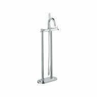 Spa Atrio Y Floor Mounted Bath and Shower Mixer Set
