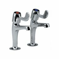 Astra Lever Sink Pillar Taps