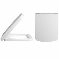 Premier Square Soft-Close Top-Fix Quick-Release Toilet Seat