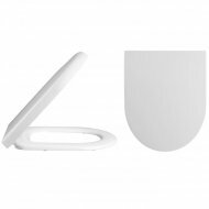 Premier Luxury D-Shape Soft-Close Top-Fix Toilet Seat NCU699