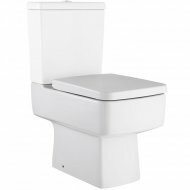 Square Close-coupled Pan