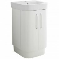 Carlisle Floor Standing Vanity Unit in White