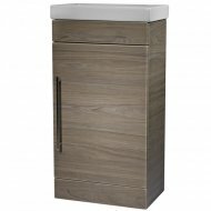 Roper Rhodes Esta Cloakroom Freestanding Unit in Dark Elm - ESVB45DE