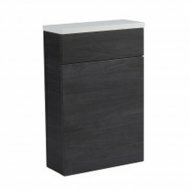 Roper Rhodes 570mm Back To Wall WC Unit & Worktop in Umbra &ndash; RRBTWFLT.UMB