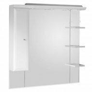 Roper Rhodes Valencia 1000mm Mirror with Shelves, Cupboard & Canopy CSC1000W