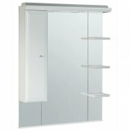 Roper Rhodes Valencia 800mm Mirror with Shelves, Cupboard & Canopy CSC800W