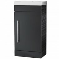 Roper Rhodes Esta Cloakroom Freestanding Unit in Anthracite ESVB45G