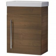 Roper Rhodes Esta 445mm Cloakroom Wall Mounted Unit in Walnut ESWM45AW