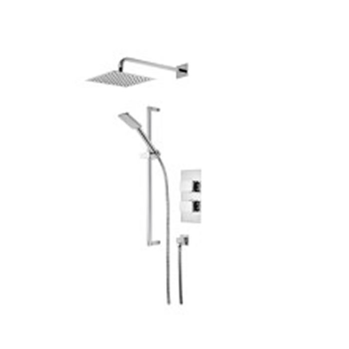 Roper Rhodes Elate Dual Function Shower System with Fixed Head & Riser Rail – SVSET92